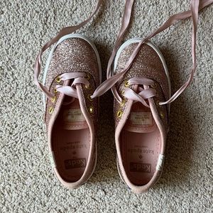 Kate Spade x Keds Pink Glitter shoes size 8 Toddler